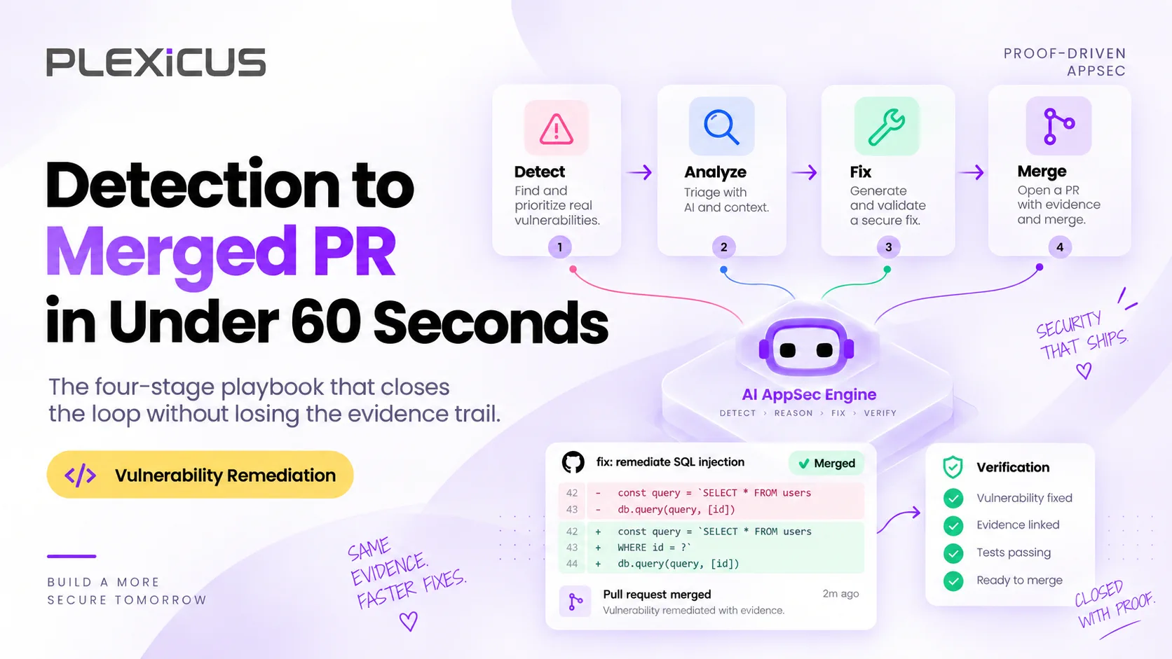 The Autonomous Remediation Playbook: From Detection to Merged PR in Under 60 Seconds