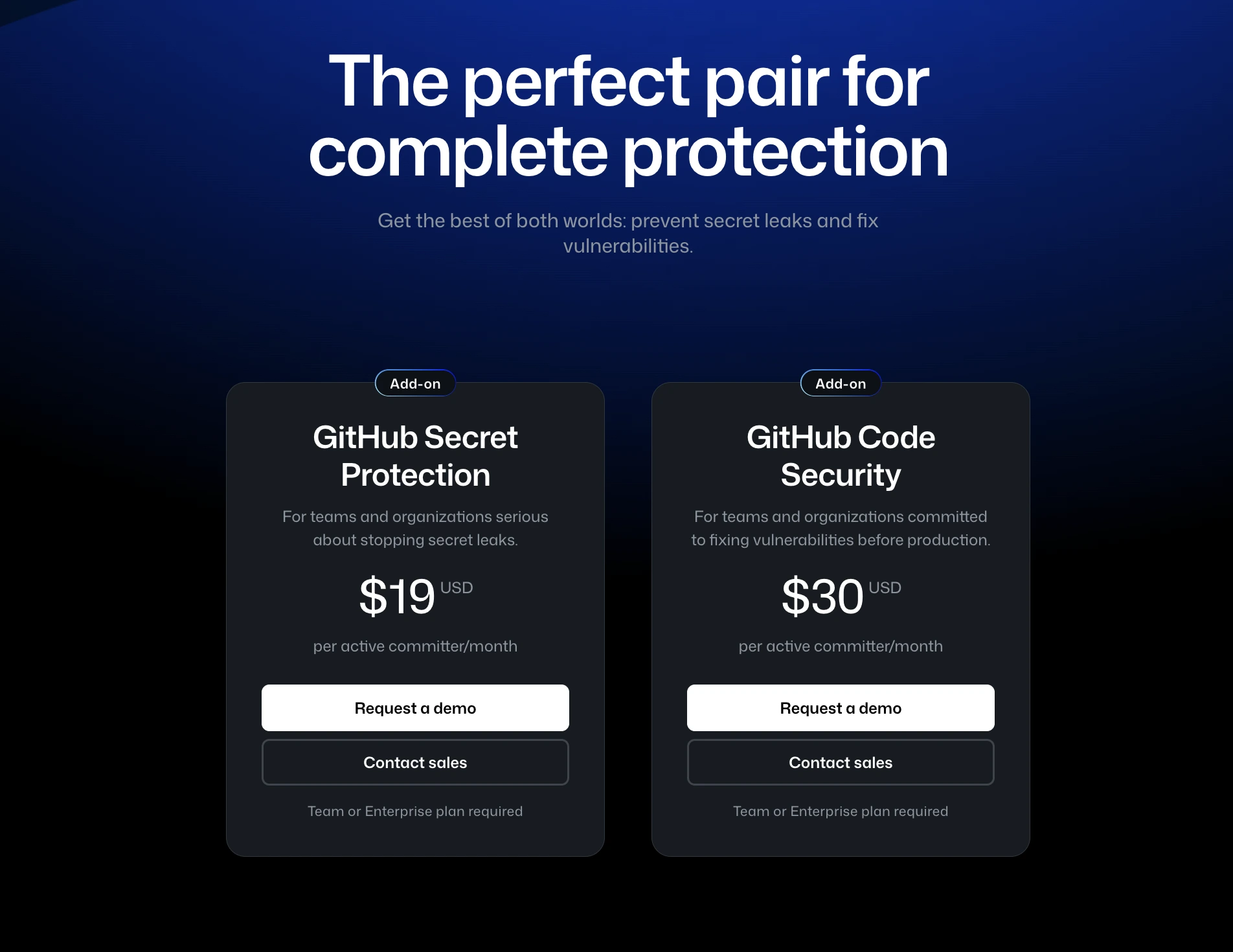 giá github