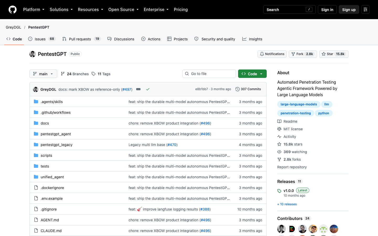 PentestGPT automated penetration testing framework